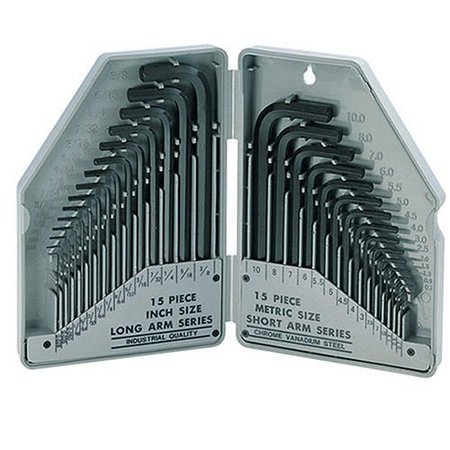 ECLIPSE Hex Key Set - US and Metric 900-038